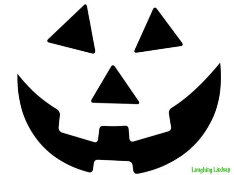 Free Printable easy funny jack o lantern face stencils patterns | Funny Halloween Day 2020 ...