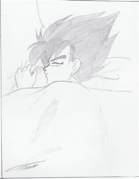 FanArt: Vegeta Sleeping | Miyako Miyazaki's Nest