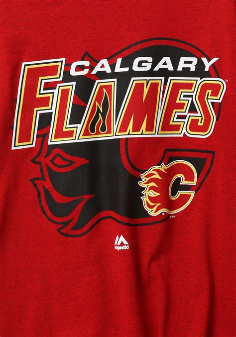 Calgary Flames Wrist Shot Men's T-Shirt