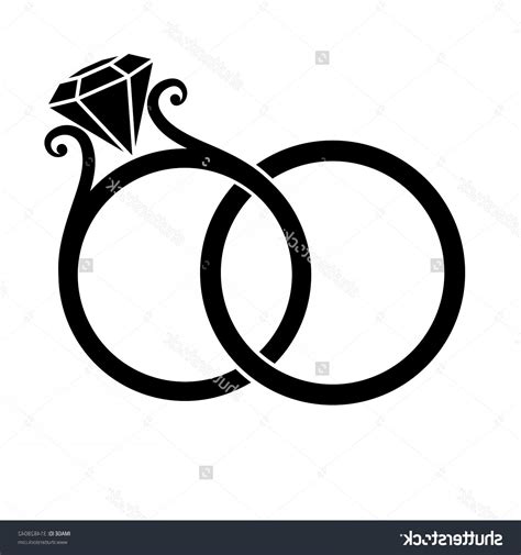 wedding ring silhouette clipart 10 free Cliparts | Download images on ...