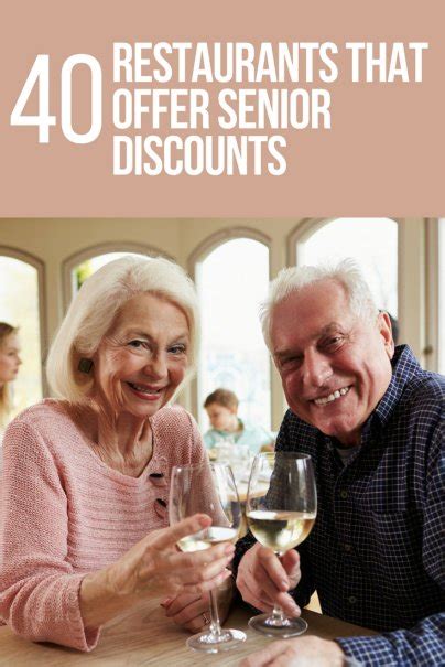 40 Restaurants That Offer Senior Discounts