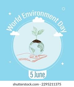 5 June World Environment Day Vector Stock Vector (Royalty Free ...