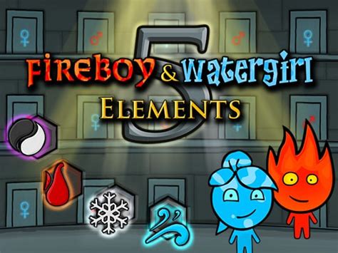 Fireboy and Watergirl 5 Elements - Play Now For Free 🕹️🎮