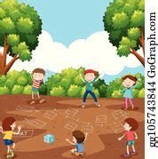 900+ Children Playing Math Game Illustration Clip Art | Royalty Free - GoGraph