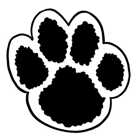 bear paw clip art - Clip Art Library