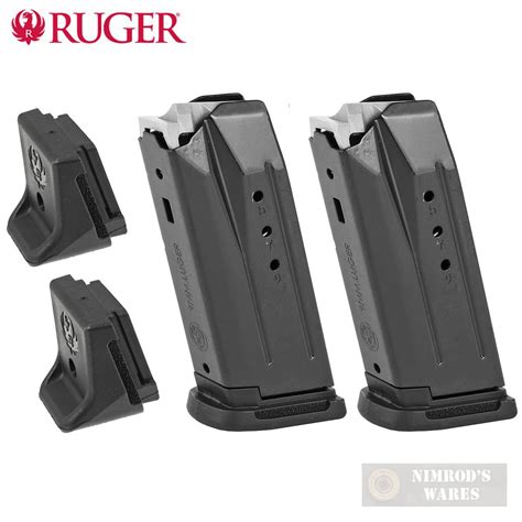 RUGER Security-9 Compact / PC Carbine 9mm 10 Round MAGAZINE 2-PACK ...