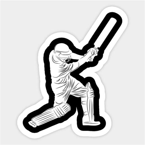 Cricket Sport Club Silhouette Team Icon