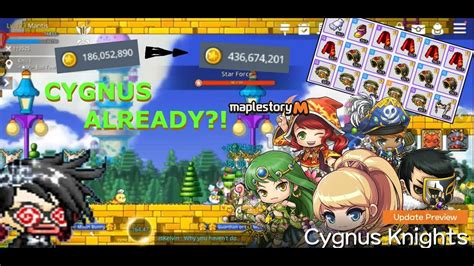 Cygnus Knight Preview Getting Ready for 5 New Classes Maplestory M - YouTube