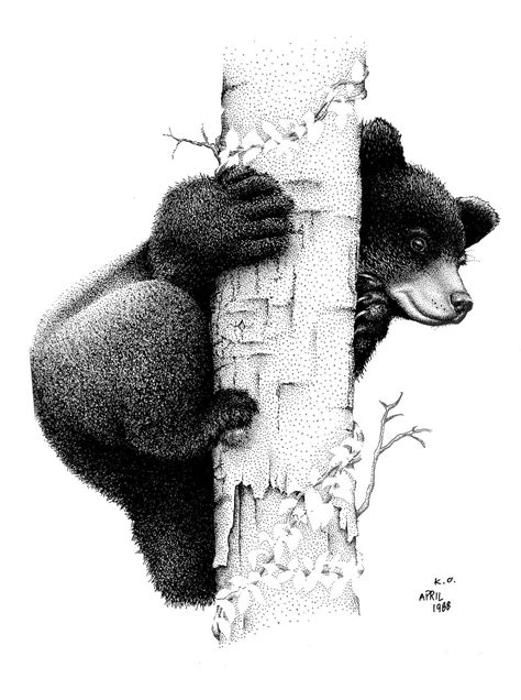Kenny Oliver's Art | Bear paintings, Bear drawing, Bear art