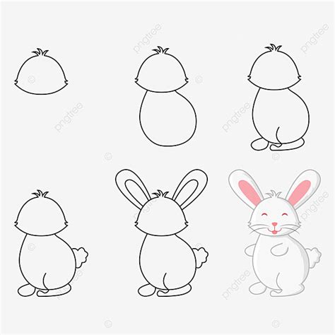 Tutoriel De Dessin De Lapin PNG , Didacticiel, Dessin, Lapin PNG et vecteur pour téléchargement ...