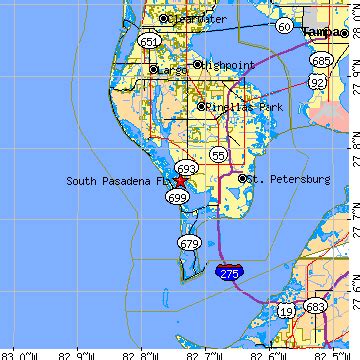 South Pasadena, Florida (FL) ~ population data, races, housing & economy