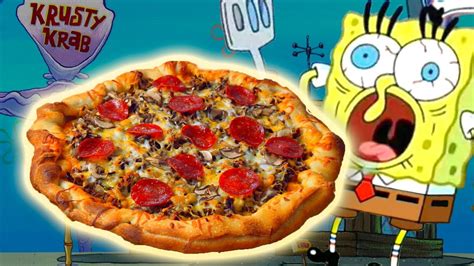 스폰지밥 네모바지로 Krusty Krab Pizza 만드는 방법! | 소설의 향연 | 애슐리 로고 업데이트