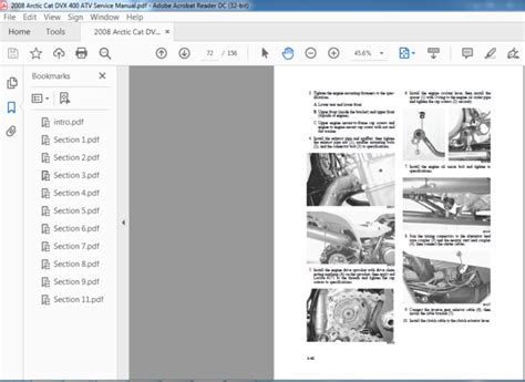2008 Arctic Cat DVX 400 ATV Service Manual - PDF DOWNLOAD - HeyDownloads - Manual Downloads