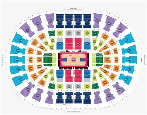 Little Caesars Arena Virtual Seating Chart Pistons | Brokeasshome.com