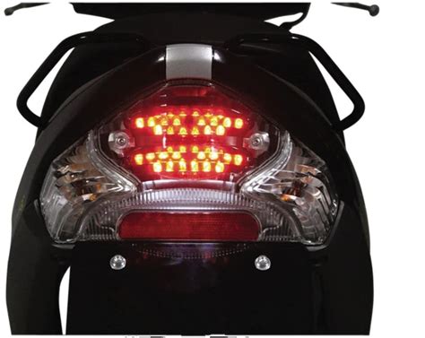 Motorcycle Accessories For SUZUKI Address V125g/V125 motorcycle scooter modified LED taillight ...