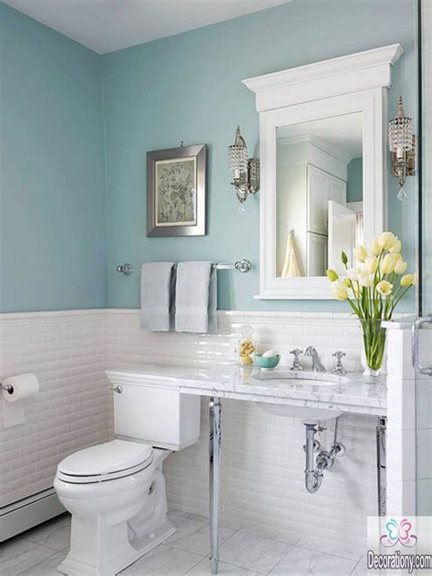 10 Affordable Colors for Small Bathrooms - Decoration Y