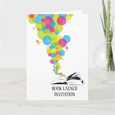 Book Launch Invitation | Zazzle.com