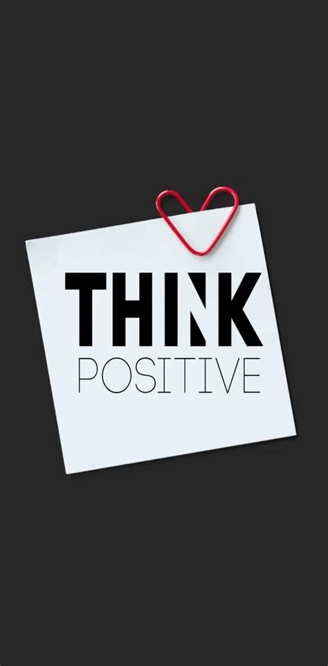 Think positive wallpaper by MayankLMakwana - Download on ZEDGE™ | 98f5