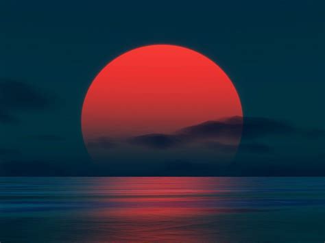 Red Sun Wallpapers - Wallpaper Cave