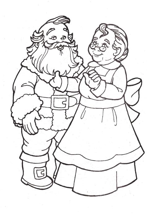 Printable Mr And Mrs Coloring Pages