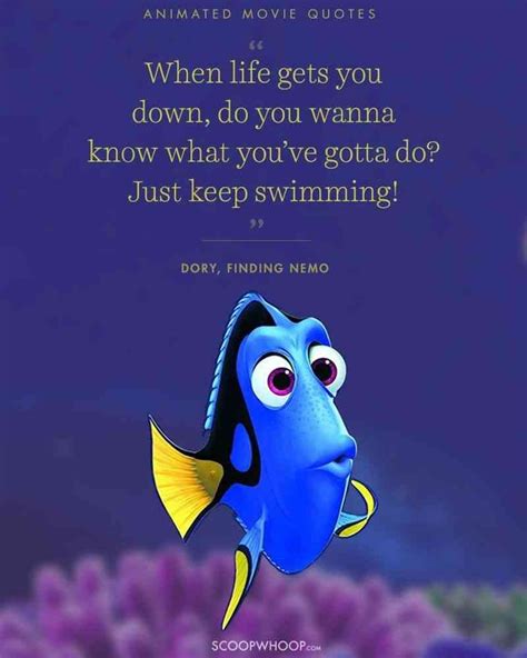 15 Quotes From Animated Movies | 15 Best Cartoon Movie Dialogues Disney Quotes To Live By, Life ...