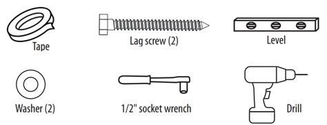 rocketfish RF-HTMF19 32-Inch to 55-Inch TV Wall Mount Installation Guide