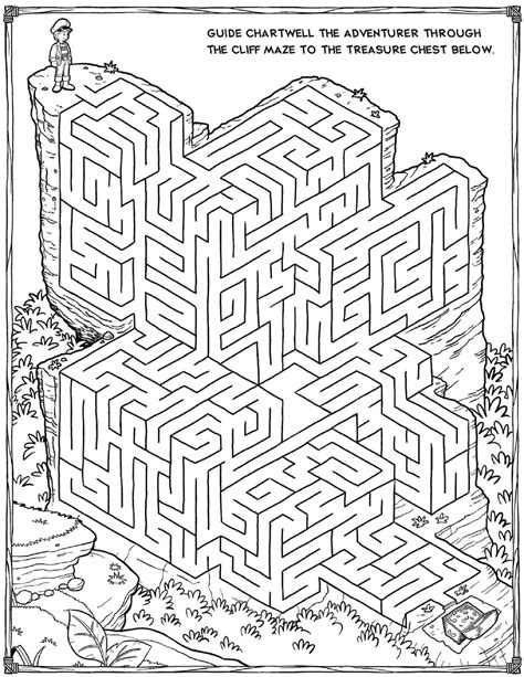 Difficult Maze For Kids