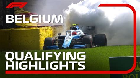 2019 Belgian Grand Prix: Qualifying Highlights - YouTube