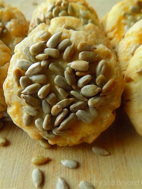 Savory Sunflower Seed Cookies - Pastry & Beyond