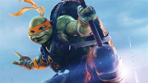 Michelangelo TMNT poster HD wallpaper | Wallpaper Flare