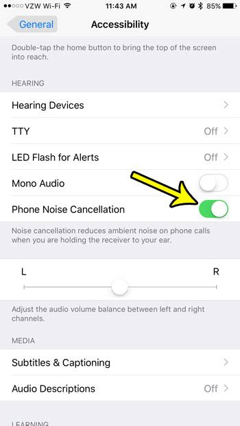 How To Enable Or Disable Iphone 7 Noise Cancelling | selulariz