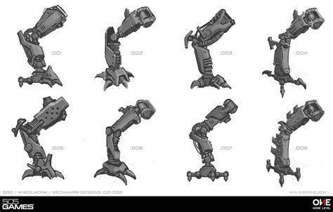 ·noistromo· | Mia Siergiejew. Monster designer / concept artist. - Ghostrunner 2 - Wheelmonk