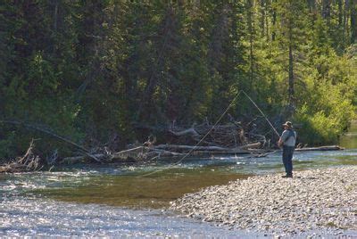 fishing for food and sport | Great river, Yukon territory, Canada