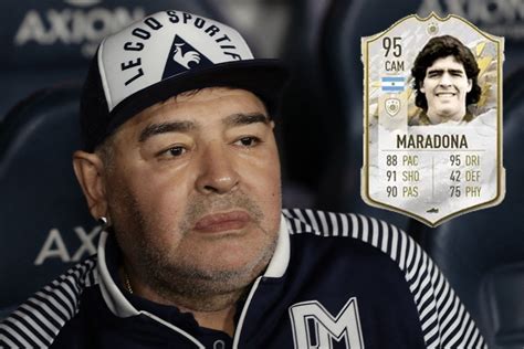 Diego Maradona could be REMOVED from FIFA 22 due to trademark issue with legend card wiped from ...