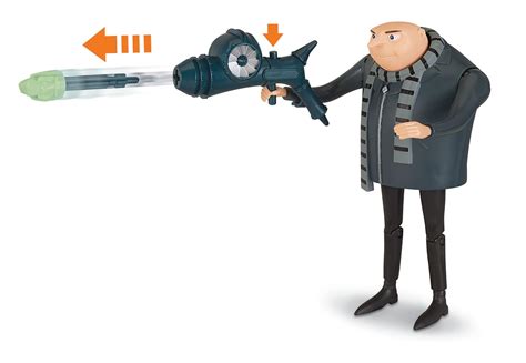 Despicable Me Deluxe Action Figure Gru with Freeze Ray Toy Figure