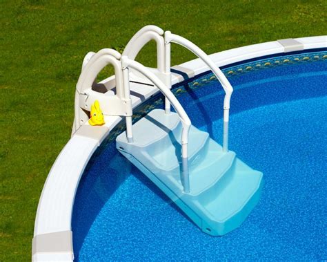 Round Above Ground Pool Ladders - Pool Ideas