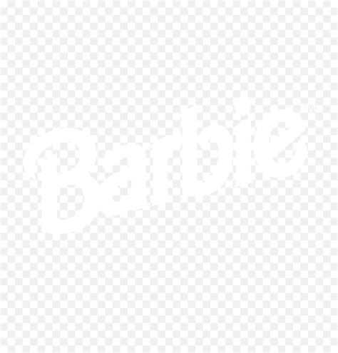 Download Barbie Logo Black And White - Barbie Logo Png White,White ...