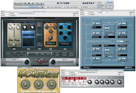 Guitar Recording Methods In Digital Performer