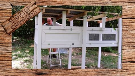 Building a New Quail Hutch - YouTube