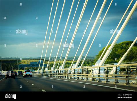 New Queensferry crossing bridge Stock Photo - Alamy