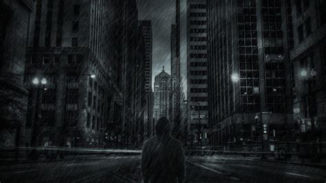 Rainy City Wallpapers - Top Free Rainy City Backgrounds - WallpaperAccess