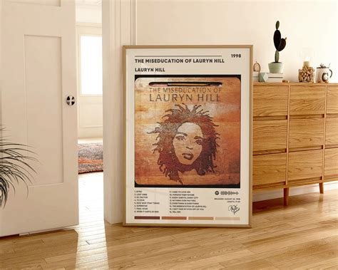 Lauryn Hill The Miseducation of Lauryn Hill Album Cover Poster sold by ...