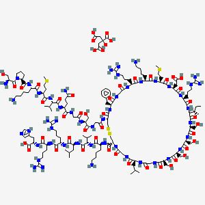 Nesiritide Citrate | C149H252N50O49S4 | CID 56841835 - PubChem