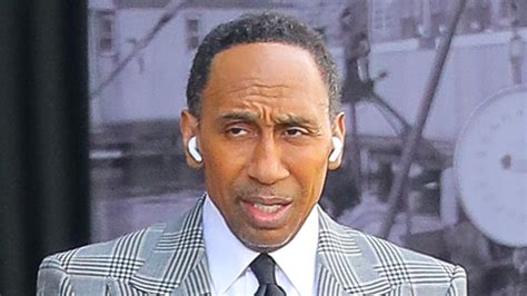 Stephen A. Smith looks dapper in classy matching suit as First Take star leaves ESPN studio ...