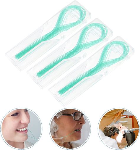 Healifty 105Pcs Floss Threaders Dental Floss Threaders for Orthodontic Teeth Brace Bridges ...