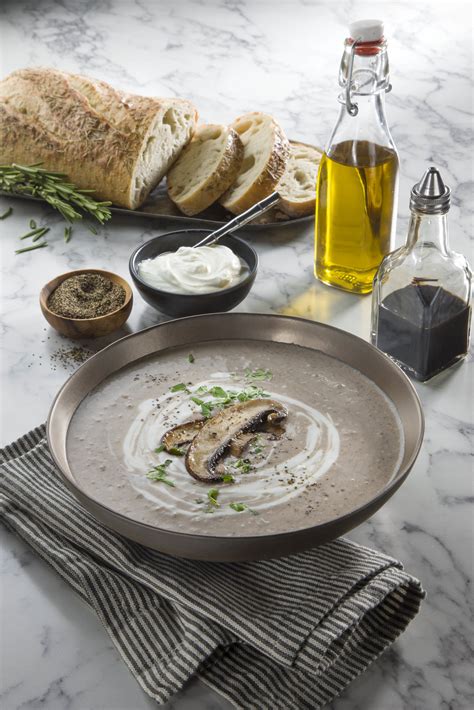 Creamy Portabella Mushroom Soup — South Mill Mushrooms Sales