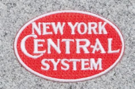 New York Central Railroad Logo Patch - Schrader's Railroad Catalog