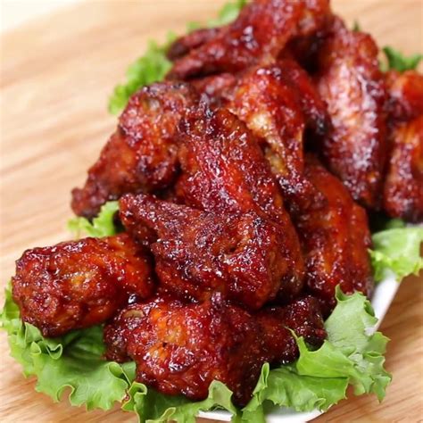 Honey BBQ Chicken Wings Recipe by Tasty