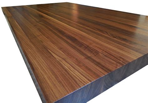 Walnut Butcher Block Countertop Edge Grain Kitchen Island