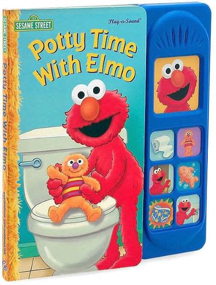 Potty Time with Elmo: 7 Button Little Sound Book (Play-a-Song Series) by Publications ...